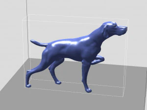 English Pointer 3D Print Model