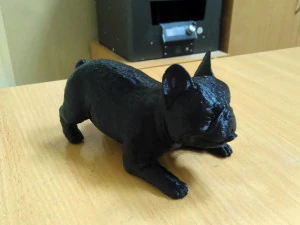French Bulldog lying down 3D Print Model