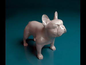 French Bulldog 3D Print Model