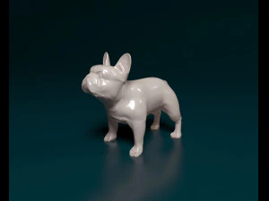 French Bulldog 3D Print Model