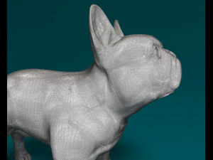 French Bulldog 3D Print Model