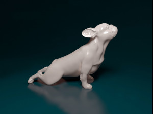 French Bulldog 2 3D Print Model