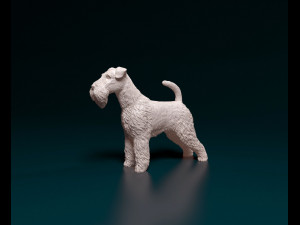 Welsh terrier 3D 打印模型