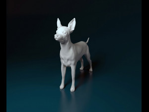 Toy terrier 3D Print Model