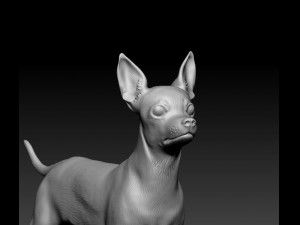 Toy terrier 3D Print Model