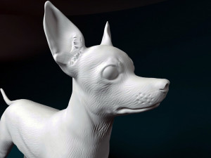 Toy terrier 3D Print Model