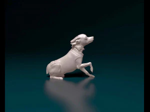 Pinscher miniatura Modelo de Impressão 3D