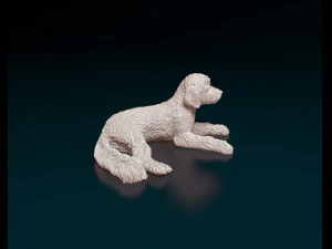 Old English sheepDog 3D Print Model