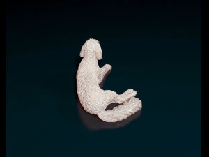 Old English sheepDog 3D Print Model