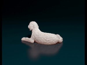 Old English sheepDog Modello di stampa 3D