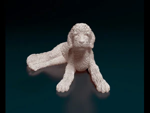 Old English sheepDog 3D Print Model