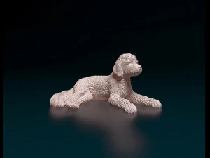 C&atilde;o pastor ingl&ecirc;s antigo Modelo de Impressão 3D