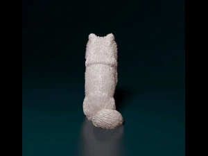 Spitz dog 3D Print Model