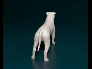 Staffordshire bull terrier 2 3D Print Model