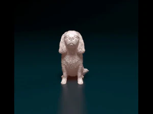 Cavalier King Charles Spaniel 3D Print Model