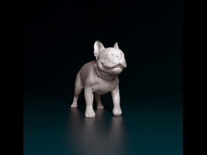 French Bulldog 3 3D 프린트 모델