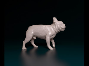 French Bulldog 3 3D 프린트 모델