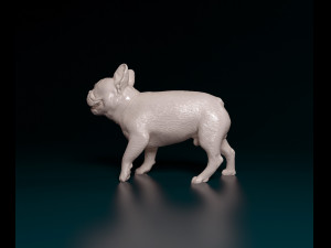 French Bulldog 3 3D 프린트 모델