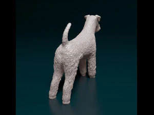 Airedale terrier 3D Print Model