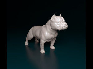 American Bully Modelo de impresión 3D