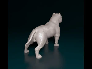 American Bully 3D Print Model