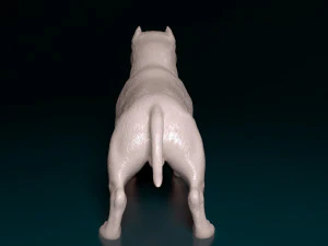 American Bully 3D Print Model