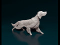 English Setter on the hunt 3D प्रिंट मॉडल
