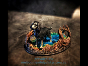 English Springer spaniel Modèles 3D en vedette