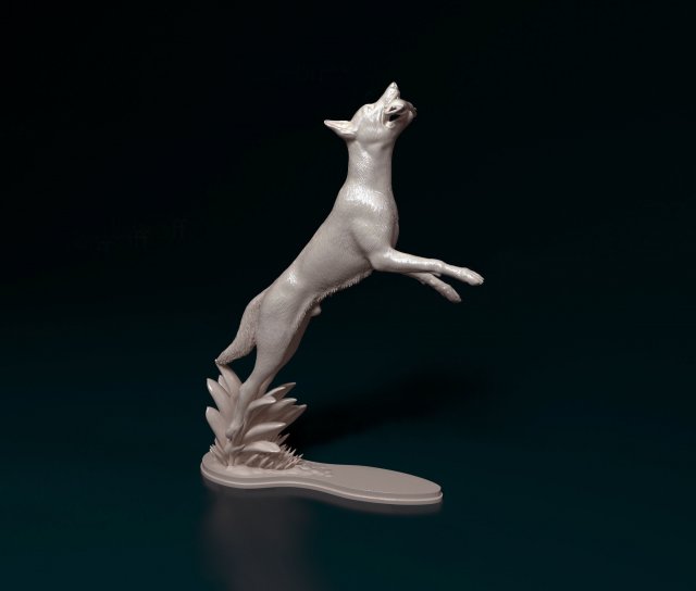 Flying Dog Modelo de impresión 3D .c4d .max .obj .3ds .fbx .stl .blend 