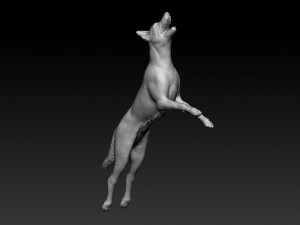 Flying Dog Modelo de impresión 3D