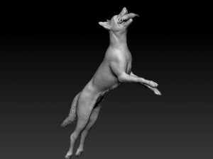 Flying Dog Modelo de impresión 3D