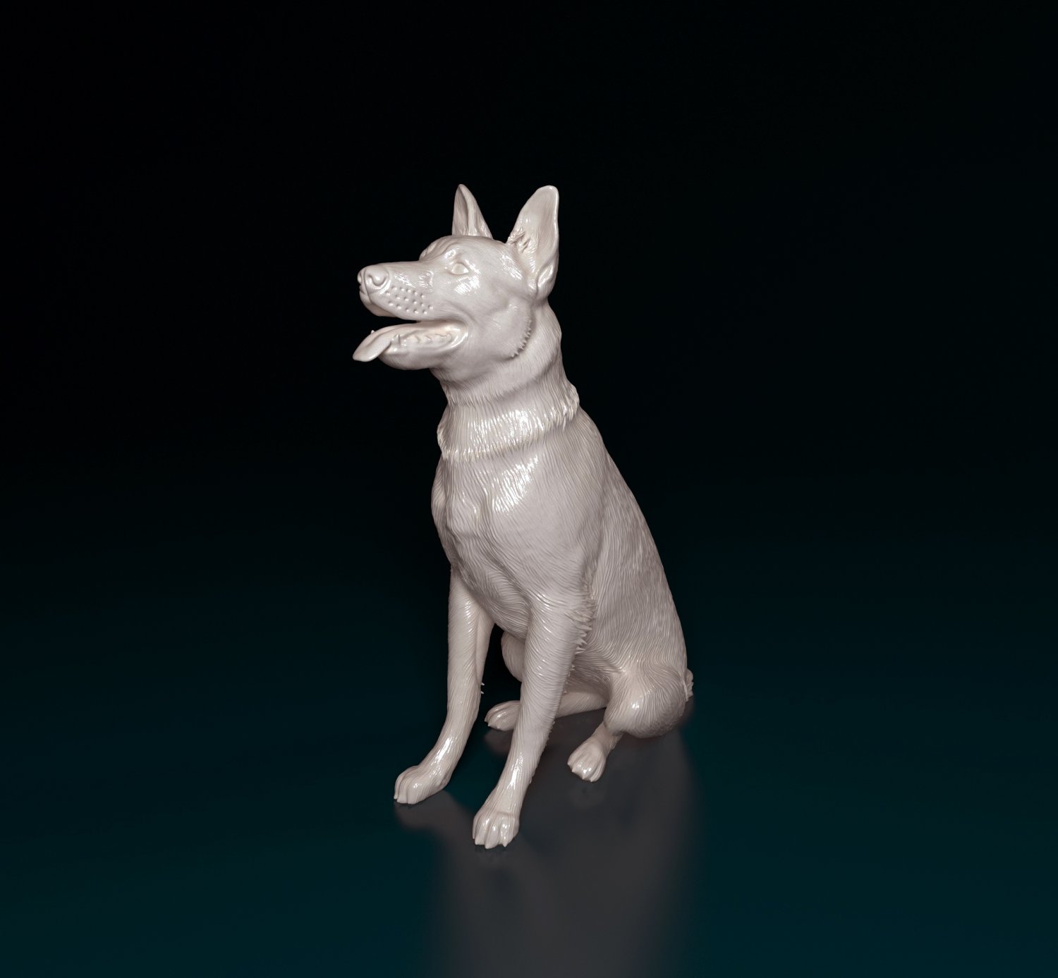 STL file Funko Pop German Shepherd Dog German Shepherd Pets 🐕・3D