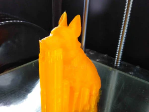 German Shepherd sitting 3D Print Model