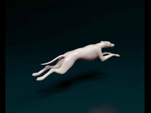 Greyhound 2 3D Print Model