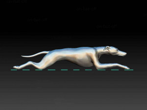 Greyhound 2 3D Print Model