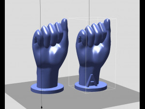 GSL alphabet 3D print model 3D Print Model