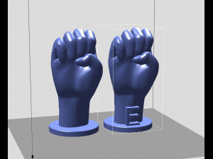 GSL alphabet 3D print model 3D Print Model