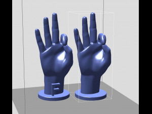 GSL alphabet 3D print model 3D Print Model