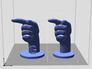 GSL alphabet 3D print model 3D Print Model