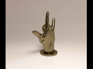 Hand Love Modello di stampa 3D