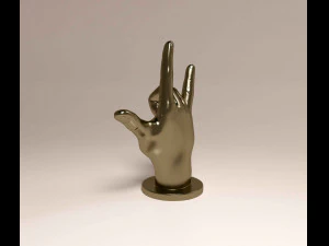 Hand Love 3D Print Model