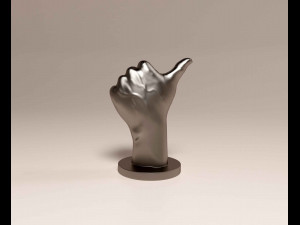 Hand Ok 3D Druckmodell