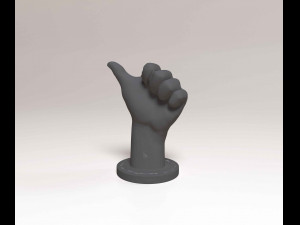 Hand Ok 3D Druckmodell