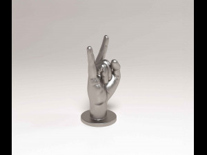 Hand RocknRoll 3D प्रिंट मॉडल
