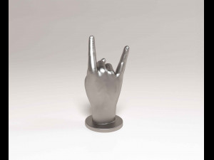 Hand RocknRoll 3D प्रिंट मॉडल