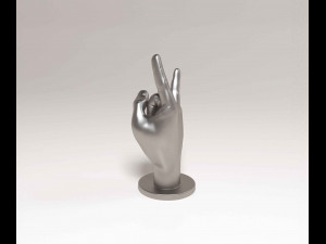 Hand RocknRoll 3D प्रिंट मॉडल