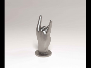 Hand RocknRoll 3D प्रिंट मॉडल