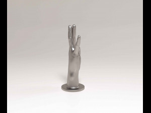 Hand W 3D Print Model