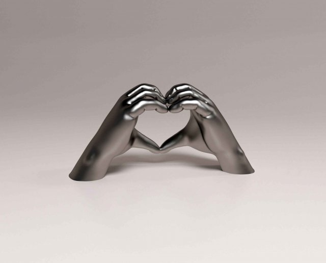 Heart from heads Modelo de Impressão 3D .c4d .max .obj .3ds .fbx .stl .blend 