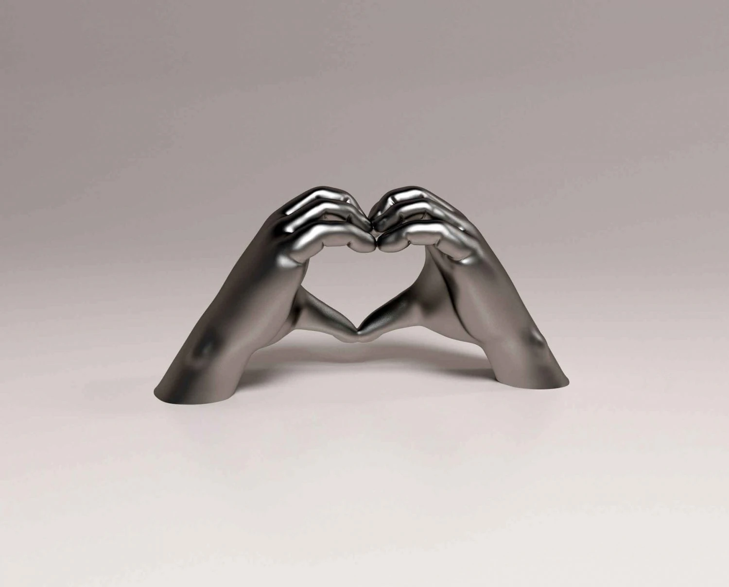 Heart from heads 3D Print Model .c4d .max .obj .3ds .fbx .stl .blend